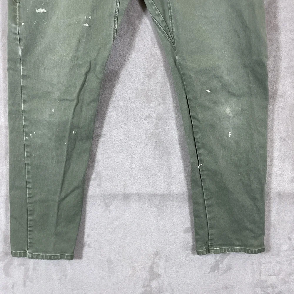 Nike SB Pants Mens 32 (fit 31x29) Distressed Skater Paint Faded Stash Pocket